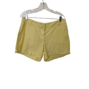 J.Crew Womens Shorts, Size 12, Pale Yellow, Gently Used